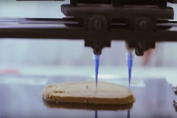 Độc đáo món bò bít tết in 3D đầu tiên trên thế giới
