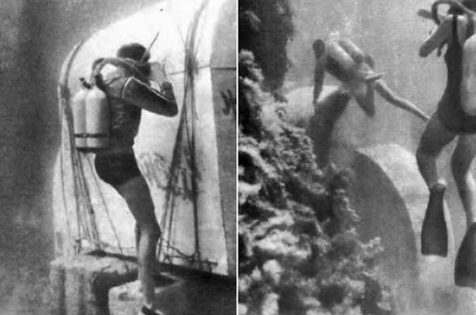 Dự án Ichthyander đưa người xuống biển sống thử thời Liên Xô