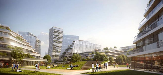 Dự án thành phố tương lai của Tencent: Rộng 2km2, không bóng ô tô, tận dụng phương tiện tự hành
