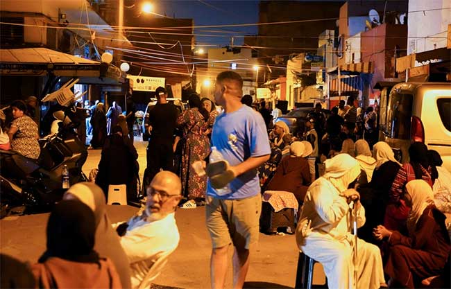 Gần 300 người chết trong trận động đất ban đêm ở Morocco