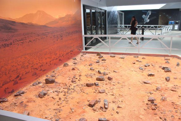 Ghé Trung tâm vũ trụ Kennedy tham quan sao Hỏa