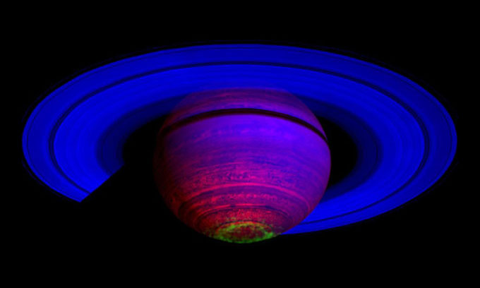 Gió xoáy kích hoạt cực quang chưa từng thấy trên sao Thổ