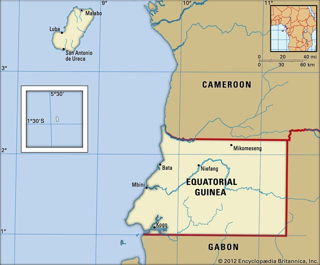 Guinea Xích Đạo là quốc gia nào?