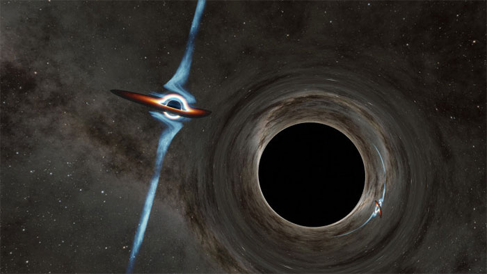 Hai hố đen quay quanh quỹ đạo sẽ va chạm mạnh trong tương lai