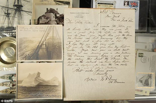 Hé lộ ảnh chụp rõ nét tảng băng trôi đã gây thảm họa chìm tàu Titanic