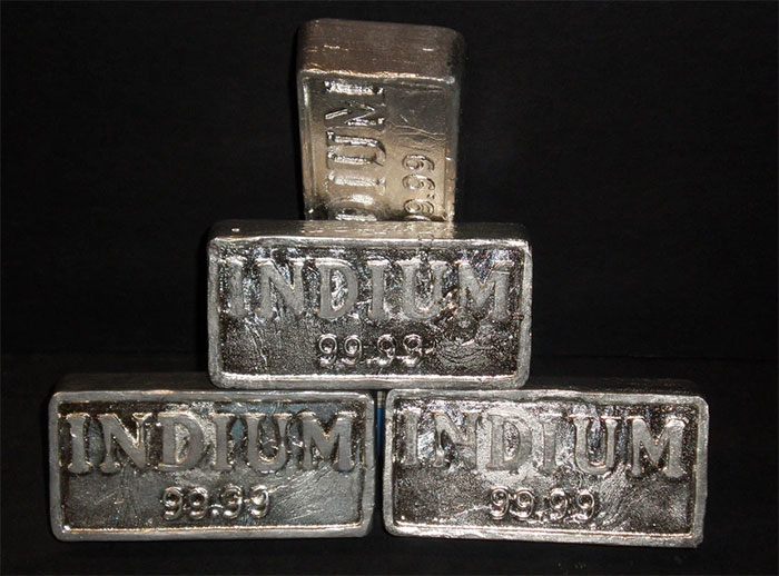 Hé lộ bí mật về indium, thứ kim loại còn đắt hơn cả vàng