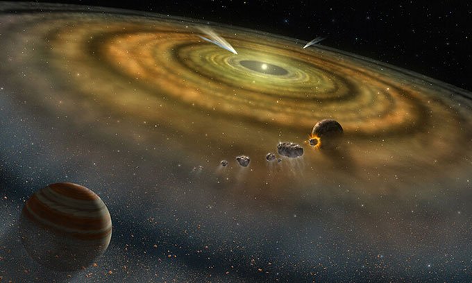 Hệ Mặt trời hình thành trong vòng 200.000 năm