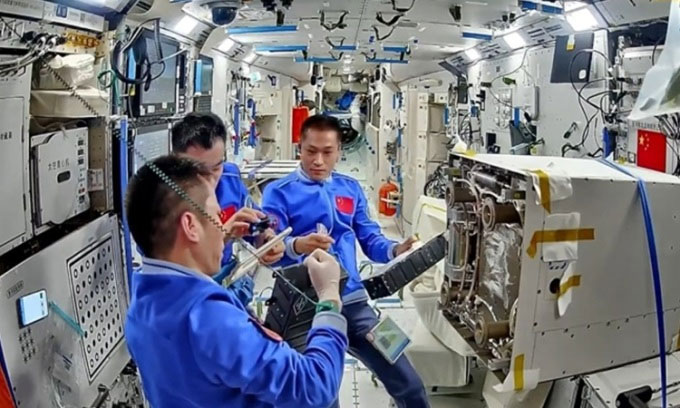 Hệ thống điều hòa nhiệt độ trên trạm vũ trụ Trung Quốc