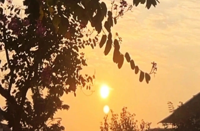Hiện tượng hai Mặt trời lại xuất hiện ở Quảng Ngãi