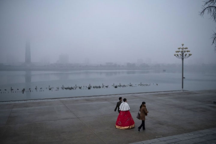 Hình ảnh đẹp về đất nước Triều Tiên trong mùa đông buốt giá