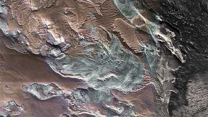 Hình ảnh gây sửng sốt trên sao Hỏa