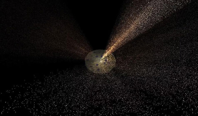 Hình ảnh kinh ngạc: Kính viễn vọng bắt được 4,4 triệu quái vật từ lỗ đen tới thiên hà