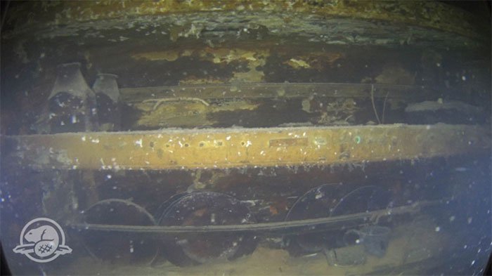 Hình ảnh kinh ngạc về con tàu đóng băng thời gian sau gần 200 năm chìm dưới đáy biển