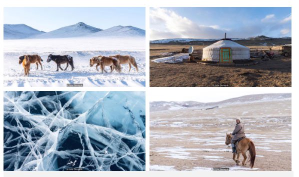 Hồ đóng băng của người Mông Cổ: Lạnh kinh hoàng nhưng đẹp đến mê mẩn
