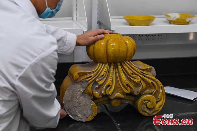 Hồi sinh loạt cổ vật hàng trăm năm tuổi tại Viên Minh Viên