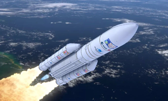 Hôm nay, ESA phóng tên lửa tới sao Mộc