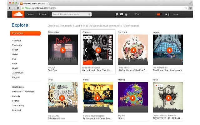 Hướng dẫn sử dụng ứng dụng SoundCloud để nghe nhạc miễn phí