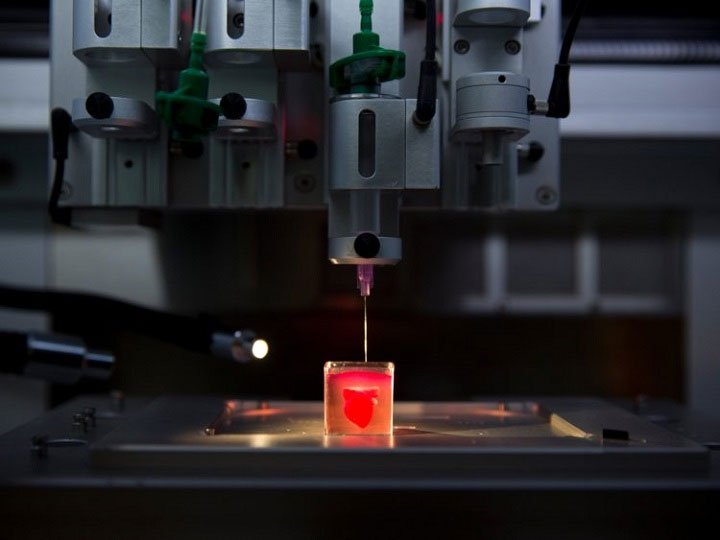 In thành công tim 3D đầu tiên trên thế giới nhờ sử dụng mô tế bào