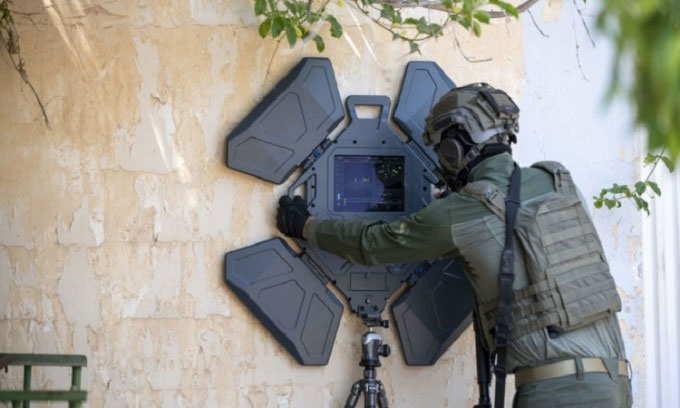 Israel chế tạo radar thế hệ mới nhìn xuyên tường