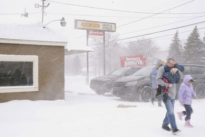 Ít nhất 34 người thiệt mạng do bão tuyết ở Mỹ