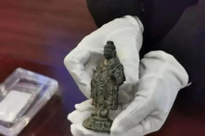Khai quật tượng Phật cổ nhất từng được phát hiện tại Trung Quốc