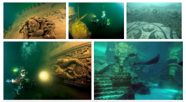 Khám phá Atlantis Phương Đông: Thành phố cổ nằm sâu dưới lòng hồ với nhiều kiến trúc kì vĩ