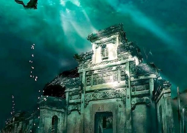 Khám phá Atlantis Phương Đông: Thành phố cổ nằm sâu dưới lòng hồ với nhiều kiến trúc kì vĩ