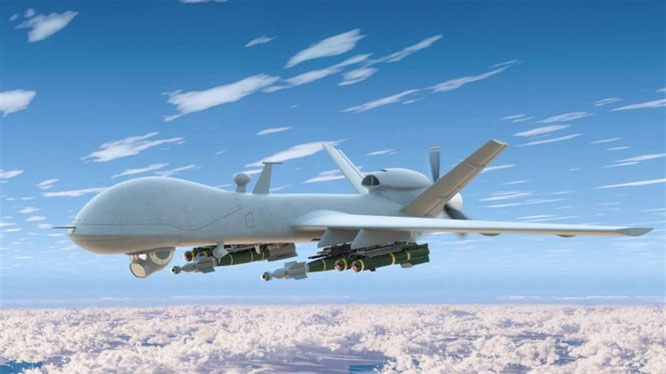 Khám phá loại UAV vũ trang bí mật mới hỏa lực cực mạnh của Mỹ
