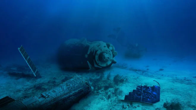 Khám phá nghĩa địa tàu vũ trụ ở Thái Bình Dương