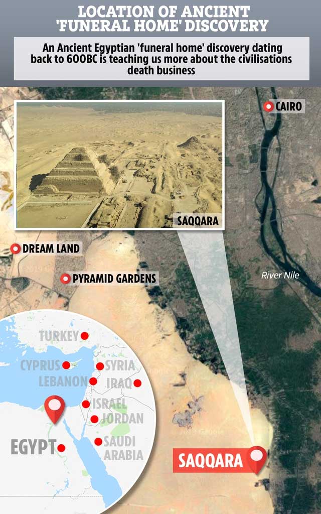 Khám phá “Thành phố của người chết” thời Ai Cập cổ đại