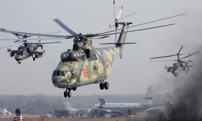 Khám phá trực thăng khổng lồ Mi-26 của Nga: Đã từng chở hóa thạch voi ma mút và máy bay chở khách cỡ nhỏ