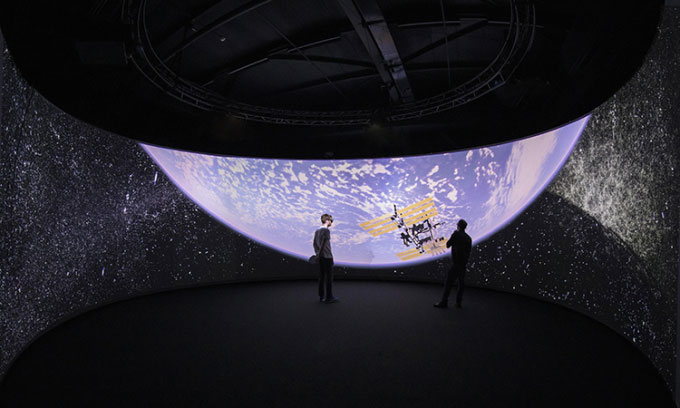 Khám phá vũ trụ qua bản đồ thực tế ảo 3D chi tiết nhất