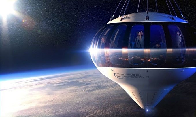 Khí cầu chở khách vào không gian sẽ bay thử năm 2021