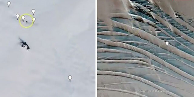 Kiến trúc lạ nghi là “hầm ngầm” của người ngoài hành tinh ở Nam Cực