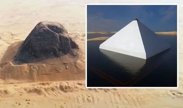 Kim tự tháp nổi đáng kinh ngạc của Ai Cập lộ ra bí mật 4.000 năm bị khóa chặt