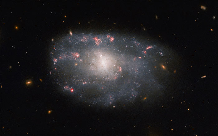 Kính Hubble chụp ảnh thiên hà vô định hình