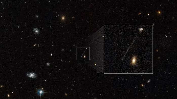 Kính viễn vọng Hubble phát hiện quái vật vô hình nặng bằng 20 triệu Mặt trời