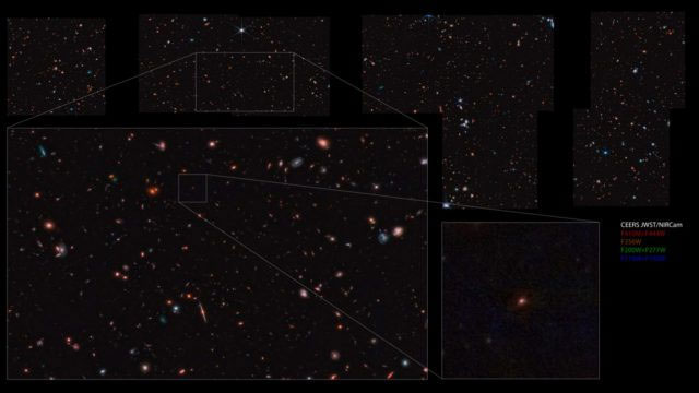 Kính viễn vọng James Webb chụp được vật thể xuyên không hơn 13,5 tỉ năm trước?