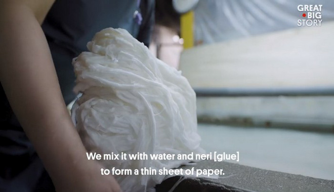 Kỳ công và tỉ mỉ, đây là cách người Nhật tạo ra loại giấy mỏng nhất thế giới