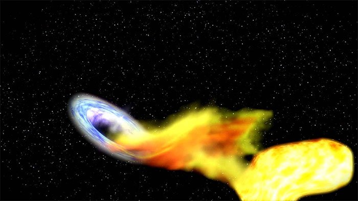 Lần đầu tiên trong lịch sử, các nhà thiên văn học quan sát được 1 hố đen vừa chớp mắt