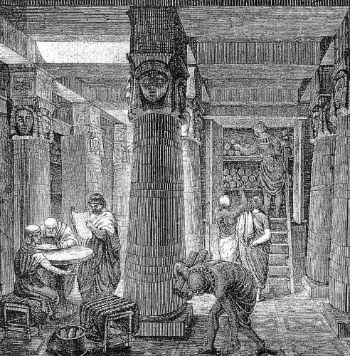 Lịch sử thư viện cổ Alexandria