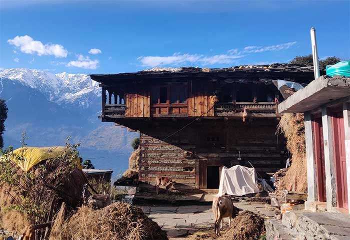 Lối kiến trúc độc đáo, bất chấp động đất trên dãy Himalaya