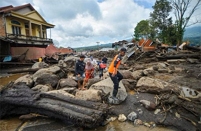 Lũ quét tại Indonesia khiến ít nhất 41 người thiệt mạng