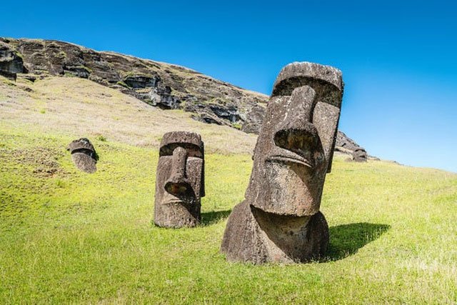 Lý giải vị trí đặt tượng “moai” bí ẩn trên đảo Phục Sinh