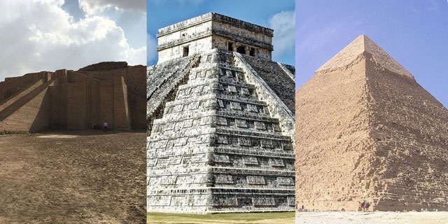 Mặc dù không có sự kết nối, nhưng tại sao lại có kim tự tháp trên khắp thế giới?