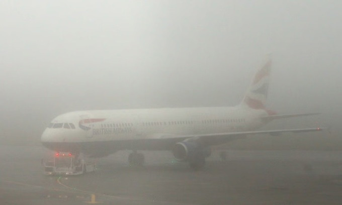 Máy bay hoạt động thế nào khi sương mù dày đặc?