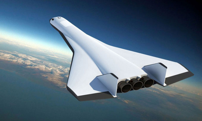 Máy bay vũ trụ tái sử dụng với sức chở hơn 2.200kg