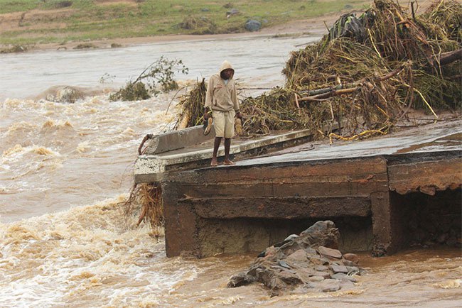 Miền Nam châu Phi thành đại dương nội địa sau siêu bão Idai