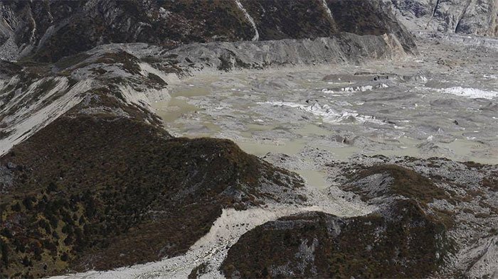 Mối nguy khôn lường từ sóng thần trên bầu trời ở sông băng Bhutan