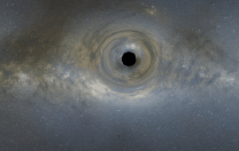 Một lỗ đen kích cỡ sao Mộc đang di chuyển xuyên thiên hà
